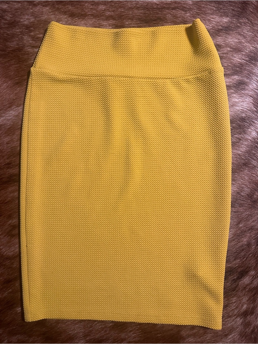 LuLaRoe Goldenrod Cassie Skirt XS